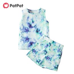 Baby / Peuter Boy Tie-Dye Vest en Shorts Set 210528