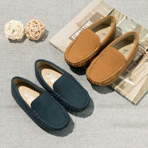 Baby Peuter Schoenen 2023 Nieuwe Lente Zomer Kinderen Zachte Pu Leer Casual Schoenen Jongens Loafers Meisjes Mocassins Schoenen Maat 21-33