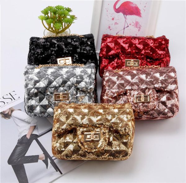 Baby Tote Fashion Kids Purse Autumn Winter Winter Children039s Shoulder Bolss Mini Handbag Presescolar Gilrs Pequeñas billeteras para niños pequeños BLING 9683817