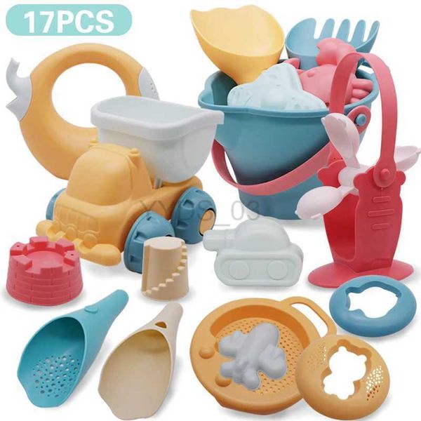 Jouet bébé baby plage jeu jouet enfants sandbox toys silicone sable sable plage set kit toys for plage play sable water play cartzln231223