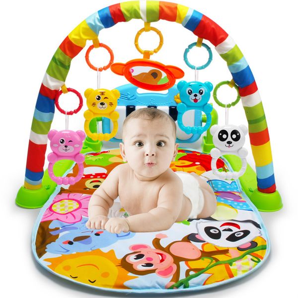 Bébé jouet bébé musique support tapis de jeu enfant tapis puzzle tapis piano clavier infantile tapis de jeu éducation précoce jeu rampant jouet pour cadeaux nés 230919