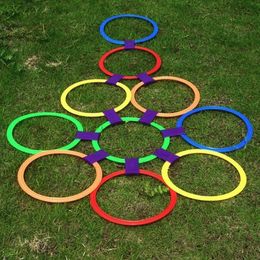 Babyspeelgoed voor kinderen Jumping Ring Kindergarten Onderwijshulpmiddelen Outdoor Sport Game Fysieke fitnesstrainingsapparatuur 38 cm