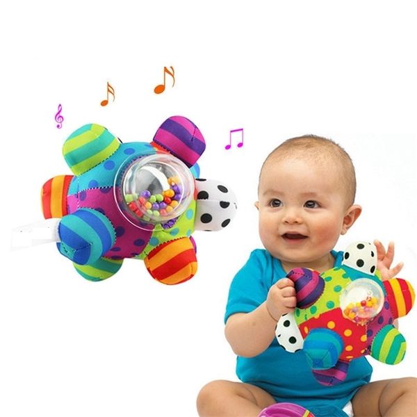 Bébé jouet amusant petit fort cloche balle hochets développer l'intelligence saisir la main hochet s pour bébé 220531