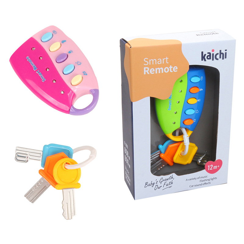 Baby Toy Musical Car Key Vocal Smart Remote Cars Voci Giochi di imitazione Giocattoli educativi per bambini Giocattoli musicali 01174