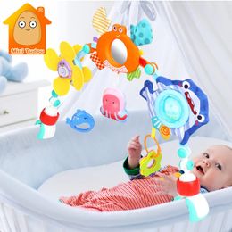 Baby Toy Stroller Arch Music SER CRIB CRIB Mobile Hammock Bell 0 12 meses Baby Gift Educational Toy 240506