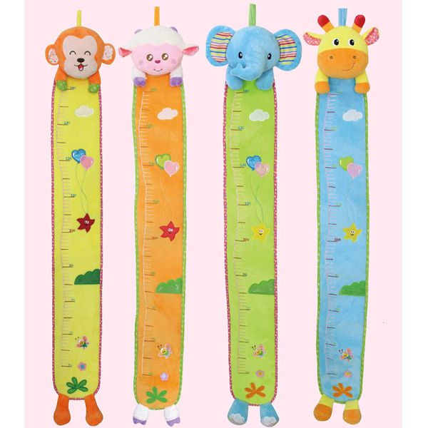 Juguetes para bebés Inglinos para niños Medidos de altura Pegatizas de pared Grabado de crecimiento Rajas Educational Juego Doll para niños Bebés recién nacidos