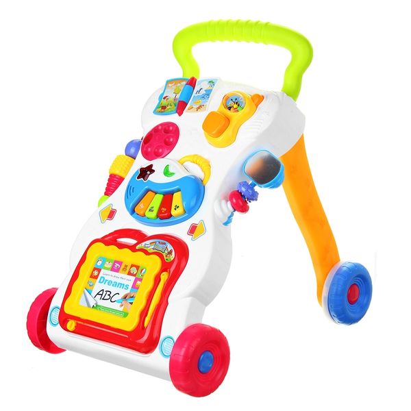 Bébé Jouets Approuvoir Walker Music Stand Play-Fonction Play Center Toddler Jouets éducatifs pour la petite enfance