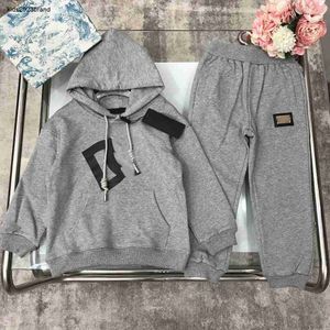 Baby Trainingspakken Mode Hoodie Set voor jongen en meisje Maat 100-150 CM 2 stks Lace up hoodie en sportbroek Sep25