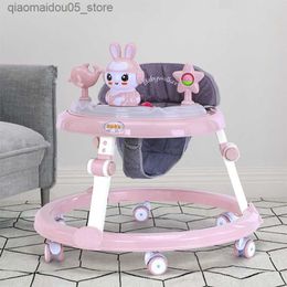 Baby Walkers Un cochecito para bebés multifuncional con patas en forma de O y características anti-reinscripción para niños pequeños.Se puede usar para sentarse y conducir Q240423