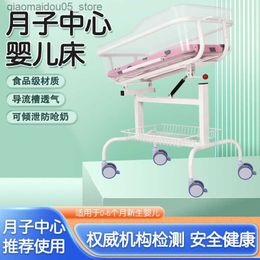 Baby Walkers Newborn and Postpartum Center Hospital Obstetrics and gynecology mobile inclination anti-crachant transparent transparent pour bébé poussette Q240423