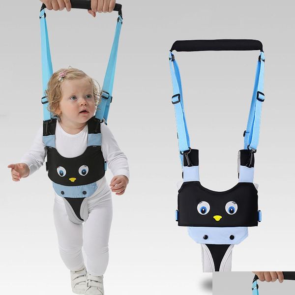 Alas de caminata de bebé Arnés de estampado de animales honda Andador Cinturón para niños