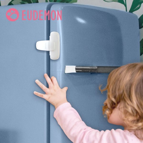 Baby Walking Wings EUDEMON 2 unids Cool Single Door Frigorífico Cerradura de seguridad para mini refrigeradores Protección segura contra niños Seguridad 231211