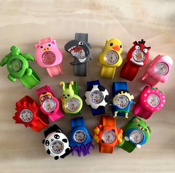 Montre bébé 3D dessin animé enfants montres enfants montre horloge montres à Quartz pour filles garçons cadeaux enfants montres montres-bracelets