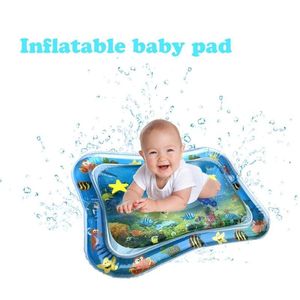 Baby Water Mat Infant Tummy Time PlayMat Pretactiviteit voor Sensorische Stimulatie Noodzakelijke Baby Opblaasbare Water Play Mat LJ201113