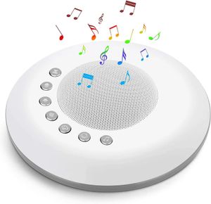 Baby White Noise Slaapmachine Met Ingebouwd Licht 28 Rustgevende Geluiden USB Oplaadbaar Hulpapparaat 240315