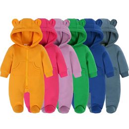 Vêtements d'hiver pour bébé fille de 0 à 3 6 12 24 mois, combinaison pour nouveau-né garçon, body, Costume pour enfant, salopette 240311