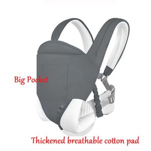 Baby Wrap Carrier verstelbare baby sling met schouderband handvrij
