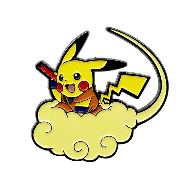 Badge d'elfe jaune pour bébé, badge de citations de film de film, jeux de films d'anime mignons, épingles en émail dur, collection de broche de dessin animé, sac à dos, chapeau, sac, insignes de revers