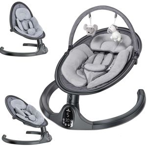 Babybond Baby Swings pour les nourrissons à tout-petit |Swing Bluetooth avec 3 positions de siège |5 Motions de balancement |Musique Bluetooth |Harnais à 5 points |Télécommande