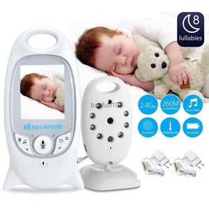 Babyphone Caméra Bebe Baby Monitor Vidéo Nounou Radio Sans Fil Babysitter Two Way Talk Night Vision Température avec 8 Lullaby L230619