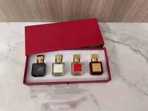 Perfume de alta calidad 30mlx4pcs set Rouge 540 A la rose oud humor de seda 724 Eau De Parfum Fragancia Hombre Mujer Colonia Spray Olor de larga duración envío rápido M2G1