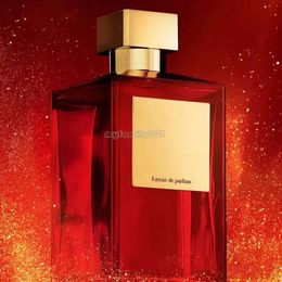 Baccart Maison Perfume Baccara 200ml Carmine Red 540 ExtraTit de Parfum Paris hommes Femmes Fragrance Spray de l'odeur durable 465