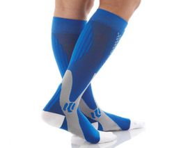 Bachash 20 30 mmHg Chaussettes de compression graduées Firm Pression Circulation Qualité Knee High Orthopedic Support Stocking Tyrk Sock 7033563