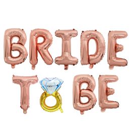 Bachelorette Party Bride to Be Sash Bridal douche poule Balloons Balloons Décor d'équipe Cadeaux Cadeaux de mariage DÉCORATIONS DE MEAL