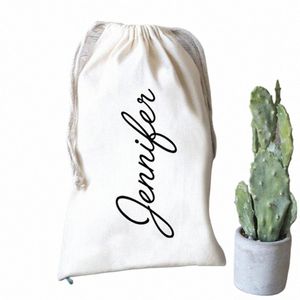 Bachelorette Party Favor, sac à cordon persalisé, sac de nom de demoiselle d'honneur, sac de faveur, sac personnalisé pour mariage Noël r2Ya #