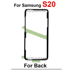 Adhésif arrière pour Samsung Galaxy S20 S21 FE S23 S22 Plus Ultra S21U COUVERCON DE COUVERTURE arrière