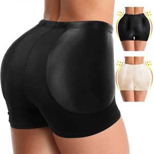 Rug En Heup Gewatteerde Shorts Voor Vrouwen Shapewear Naadloze Butt Lifter Shaper Slipje Booty Lifting Enhancer Push Up 240314