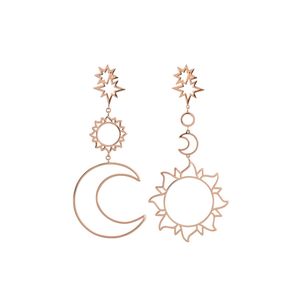 Boucles d'oreilles bohémiennes pour femmes, personnalité à la mode, Style National, boucles d'oreilles en or K, fourniture de bijoux classiques