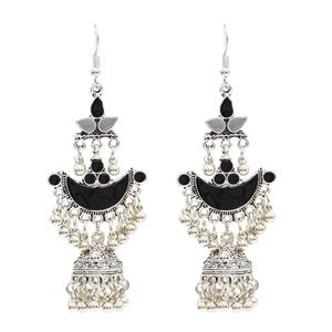 Boucles d'oreilles gouttes d'eau bohème gland rétro style palais national classique boucles d'oreilles cloches évidées