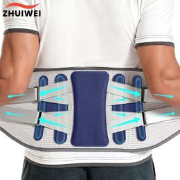 Terug Brace Lendensteun Riem Taille Orthopedisch Corset Mannen Vrouwen Wervelkolom Decompressie Trainer Pijnbestrijding 240226