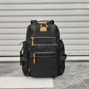 Back Designer Handpacks Backpack Men's Books Tumiis Luxury Bookbag Mens Mens Fashion Casual Bagpack Pack Business 2 ETT9