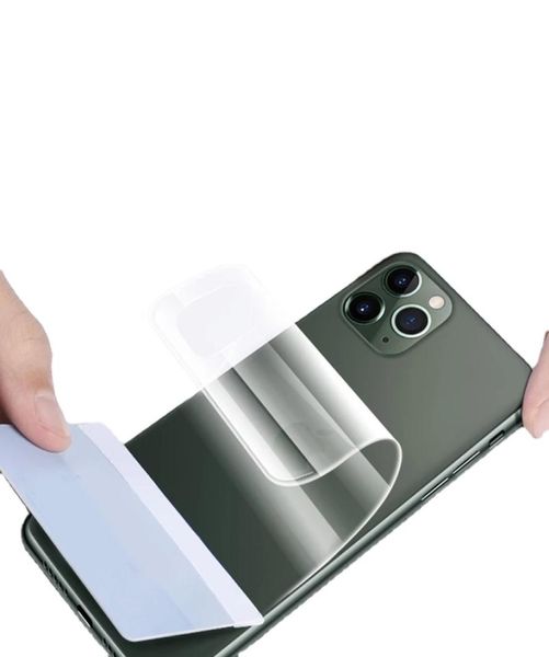 Film de protection d'écran arrière pour Iphone 12 Mini 11 XR XS MAX X 10 8 7 6s Plus, avec lingettes, sans emballage, 4636937