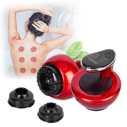 Terug Massager Elektrische Guasha Cupping Huishoudelijke Schoonheid Instrument Vacuüm Zuignappen Schrapen Lichaam Ontspanning 231113
