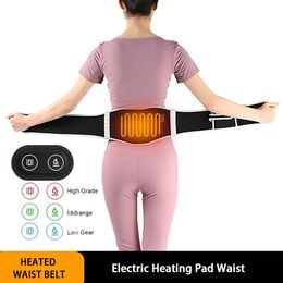 Masseur de dos Masseur de chaleur électrique Chaleur Relax Taille Lombaire Dos USB plug in Pad Protector Brace Band Support Anti Pain Relief Therapy Tool 231220