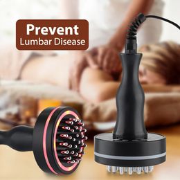 Masseur de dos brosse méridienne électrique Gua Sha corps vibrer microcourant compresse grattage Machine de Drainage lymphatique graisse 231118