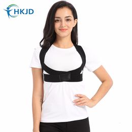 Masseur de dos HKJD Correcteur de posture pour hommes femmes enfant Brace Clavicle Support Stop Slouching Hunching Traine réglable 230801