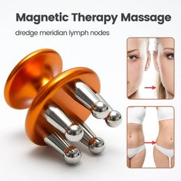 Masseur de dos Bâton de thérapie magnétique Gua Sha Massage de la cellulite pour le corps du visage Brûlant les graisses Minceur Point de déclenchement Soulagement de la douleur musculaire 231211