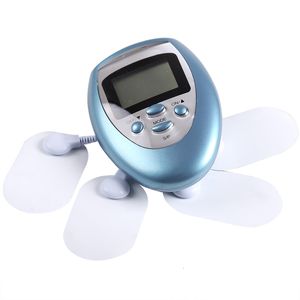 Masseur de dos TENS Stimulateur musculaire nerveux électrique EMS Machine de thérapie physique numérique à impulsion électrique pour la douleur Massage complet du cou du dos 230904