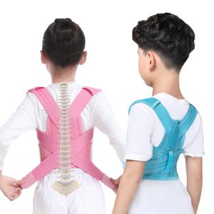 Soporte para la espalda Corrector de postura ajustable para niños Cinturón de soporte para la espalda Corsé ortopédico para niños para la salud lumbar de la columna vertebral 231010