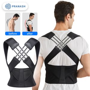 Support dorsal réglable Posture correcteur ceinture femmes hommes prévenir l'affaissement soulager la douleur sangles clavicule orthèse 230608