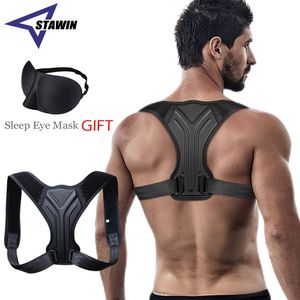 Back Support Adjustable Shoulder Posture Corrector Belt Clavicle Spine Reshape Your Body Home Office Sport Upper Neck Brace 230613