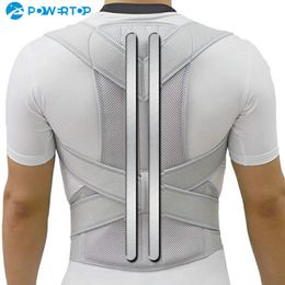 Support dorsal barre en alliage correcteur de posture scoliose orthèse colonne vertébrale Corset épaule thérapie Correction ceinture orthopédique 230608