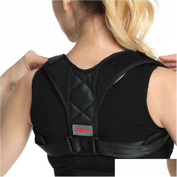 Support dorsal Support dorsal Udoarts Correcteur de posture pour femmes et hommes 28-48 Poitrine Clavicule 231024 Drop Delivery Sports de plein air Dhzc0