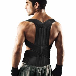 Support dorsal Bokeds Orthèse dorsale Ceinture correcteur de posture Clavicule Soutien lombaire Arrêter de s'affaisser et de se courber Soulagement de la douleur dorsale réglable Unisexe 230311