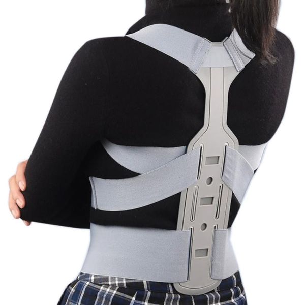 Soporte de espalda Corrector de postura de pecho invisible Escoliosis Brace Cinturón de columna Terapia de hombro Corrección deficiente