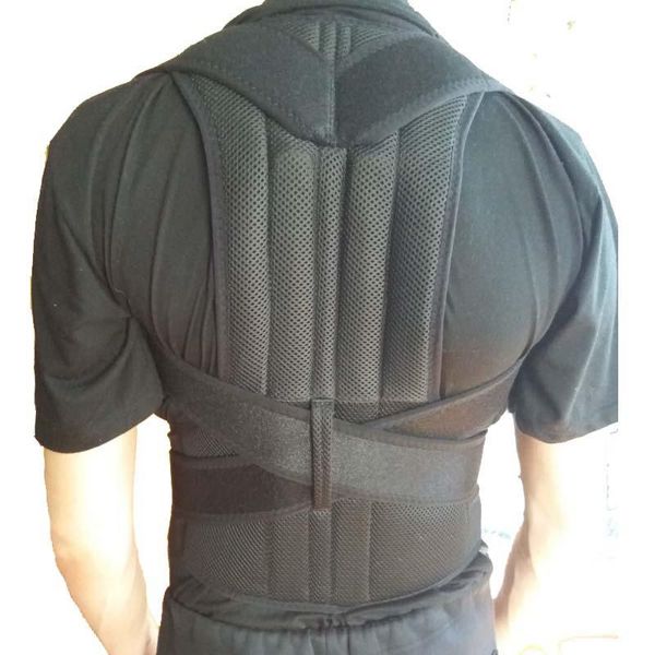 Soporte para la espalda Cinturón ortopédico Equipo deportivo Protector de hombro Levantamiento de pesas para mujeres y hombres